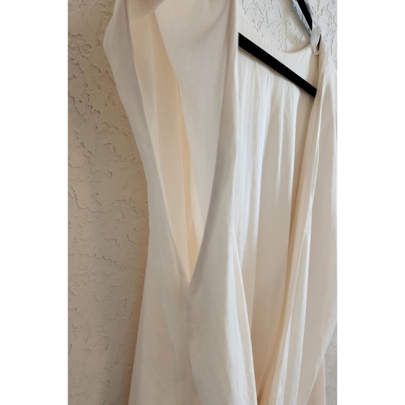 New Anthropologie Women's Surplice Top Cream Size XL - Picture 5 of 6